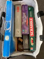 Tas vol gezelschapsspellen, Hobby en Vrije tijd, Gezelschapsspellen | Bordspellen, Ophalen of Verzenden, Zo goed als nieuw