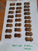 Rijwielbelastingplaatjes 1937/1938. 3 met gat, Verzamelen, Ophalen of Verzenden, Gebruikt