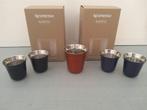 Nespresso  - 4 Barista glazen en 5 Pixie kopjes, Glas of Glazen, Nieuw, Ophalen of Verzenden, Glas