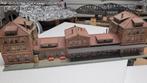 Scenery Ho station en 10 huizen, Hobby en Vrije tijd, Modeltreinen | H0, Overige merken, Gebruikt, Gelijkstroom of Wisselstroom