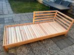 Ikea bed, uitschuifbaar tot 1.60, Tuin en Terras, Ophalen, Zo goed als nieuw