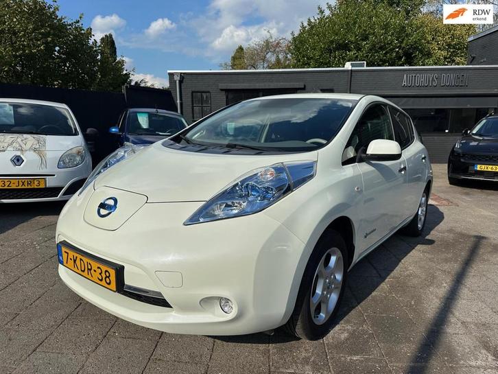 Nissan LEAF Tekna! 24 kWh! (109pk) Navi! Camera!, Auto's, Nissan, Bedrijf, Te koop, Leaf, ABS, Achteruitrijcamera, Airbags, Airconditioning