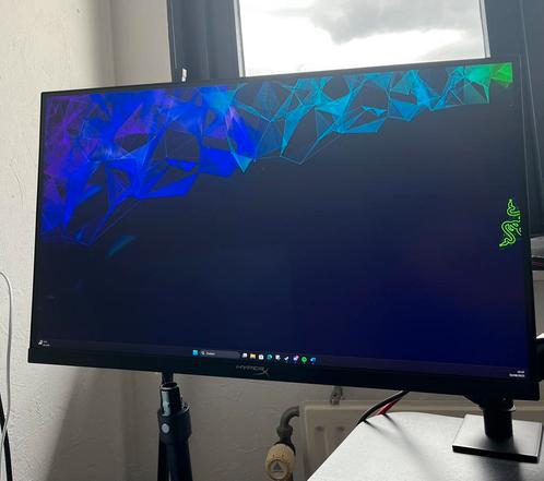 HyperX Armada 27 inch incl desk mount, Computers en Software, Monitoren, Zo goed als nieuw, 151 t/m 200 Hz, Gaming, LED, Quad HD (2K)