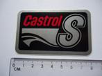 sticker CASTROL S logo retro auto motorrace origineel cross, Verzamelen, Stickers, Verzenden