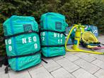 Complete Kitesurf Set - North NEO 9 & 12, Ophalen, Kitesurf-set, Twintip, Zo goed als nieuw