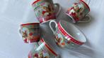 Albert Heijn mokken 5 st eekhoorn / herfst, Gebruikt, Ophalen of Verzenden, Overige stijlen, Kop(pen) en/of Schotel(s)