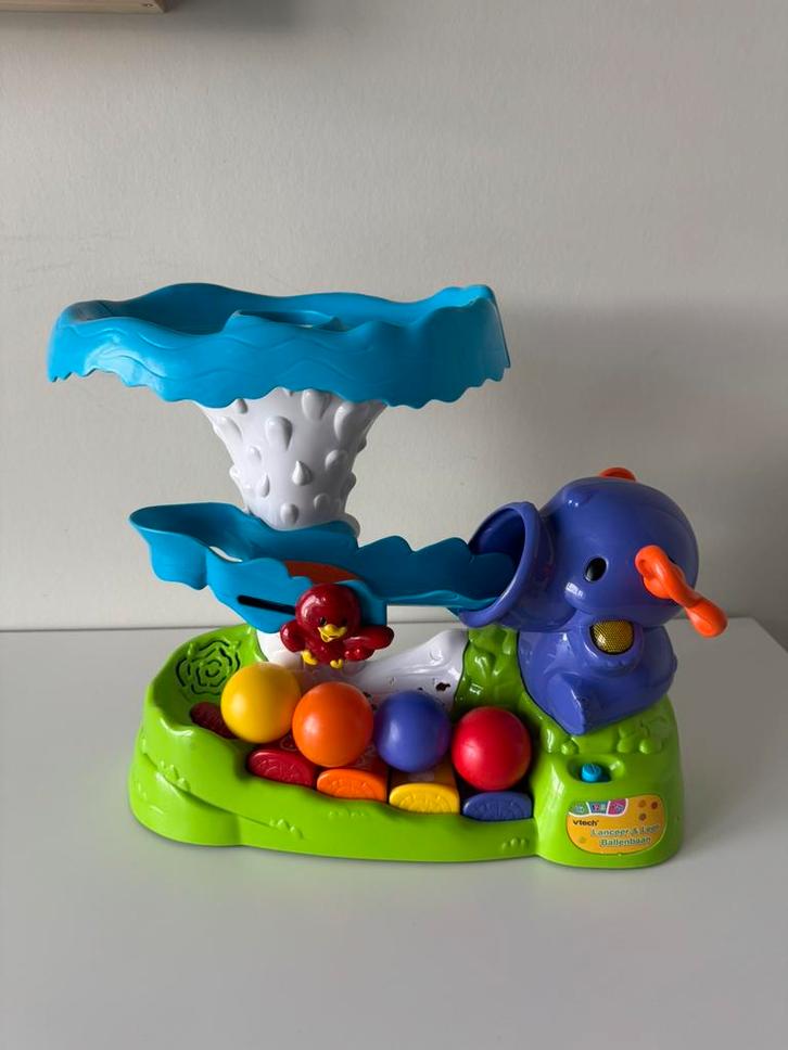 VTech Lanceer & Leer Ballenbaan, Kinderen en Baby's, Speelgoed | Vtech, Zo goed als nieuw, 6 maanden tot 2 jaar, Ophalen