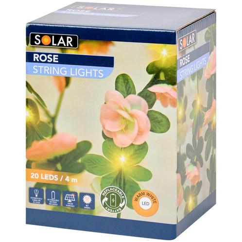 Super Sfeervol Solar Lichtsnoer Op Zonne- Energie | 4 m | NW, Tuin en Terras, Overige Tuin en Terras, Nieuw, Verzenden