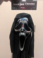 Chrome ghostface masker scream, Nieuw, Ophalen of Verzenden, Actiefiguur of Pop, Film