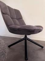 Draai fauteuil /stoel antraciet, Huis en Inrichting, Stoelen, Ophalen, Twee, Zo goed als nieuw, Modern