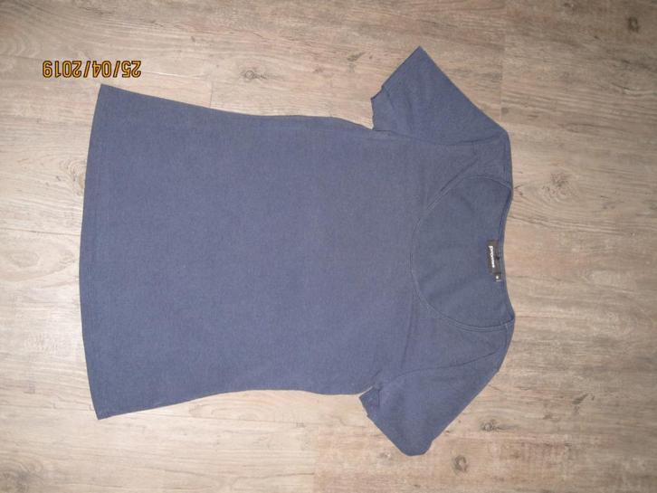 Promiss donkerblauw t-shirt korte mouw maat M, Kleding | Dames, T-shirts, Gedragen, Maat 38/40 (M), Blauw, Korte mouw, Ophalen of Verzenden