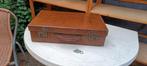 vintage leren koffer, Ophalen of Verzenden
