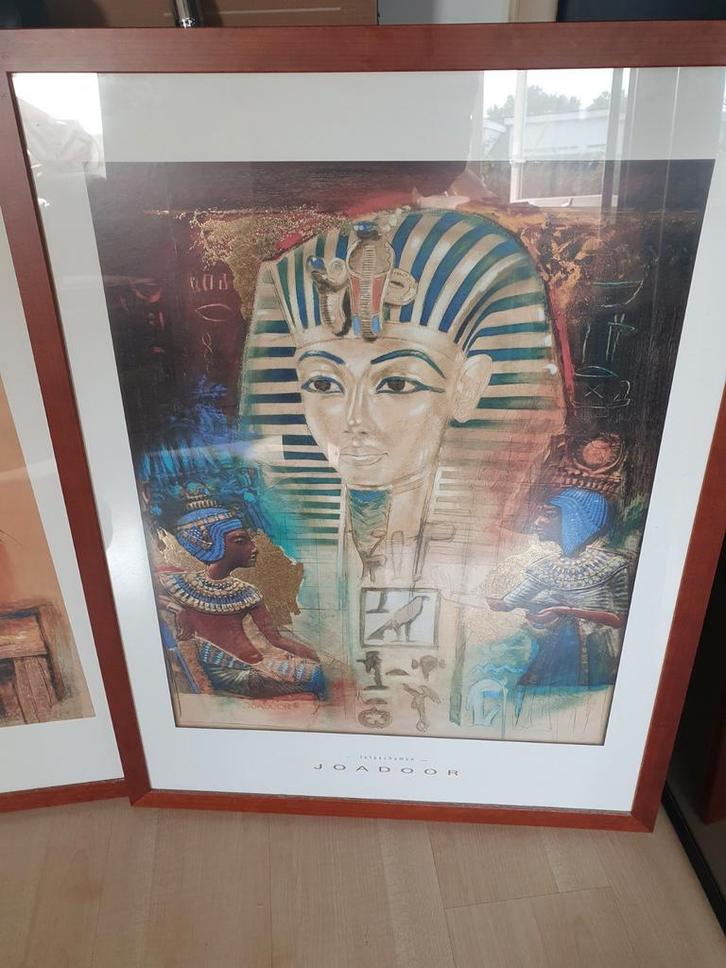 2x inglijste figuren, Huis en Inrichting, Woonaccessoires | Schilderijen, Tekeningen en Foto's, Ophalen