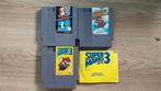 Complete Mario 1, 2 en 3 voor Nintendo NES incl. boekje, 2 spelers, Ophalen of Verzenden, Zo goed als nieuw, Vanaf 3 jaar