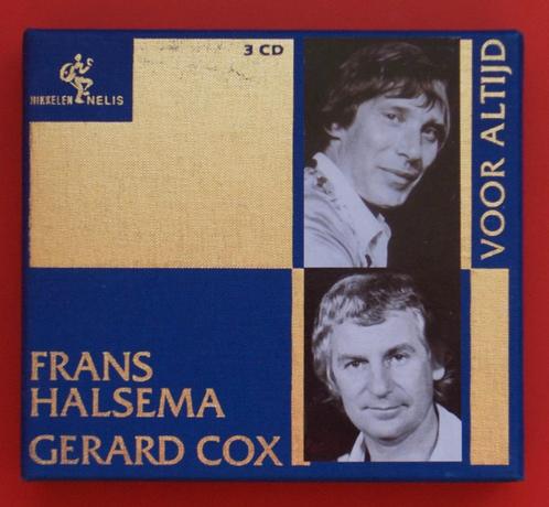 3cd-box in luxe box Frans Halsema en Gerard Cox Voor altijd, Cd's en Dvd's, Cd's | Humor en Cabaret, Boxset, Ophalen of Verzenden