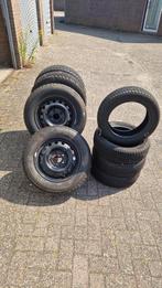 Set Staalvelgen + Nieuwe-winterbanden voor Kia Venga, Auto-onderdelen, Banden en Velgen, Ophalen, 16 inch, Banden en Velgen, Nieuw
