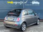 Fiat 500 C 1.2 500S Cabrio *sportstoelen alcantara *16 inch, Auto's, Gebruikt, 4 cilinders, Cabriolet, 4 stoelen
