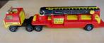 Tonka brandweertruck met oplegger / Brandweerauto Vintage., Ophalen of Verzenden, Gebruikt