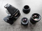 Mamiya 645 PRO met Mamiya Sekor 80mm en 150mm lens, Spiegelreflex, Gebruikt, Ophalen of Verzenden, Overige Merken