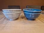 4 schaaltjes blauw/wit. Nieuw!, Huis en Inrichting, Nieuw, Ophalen of Verzenden, Schaal of Schalen, Overige stijlen