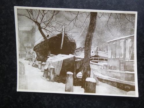 HOORN  Botterwerf in de winter westfriesmuseum, Verzamelen, Ansichtkaarten | Nederland, Noord-Holland, Ophalen of Verzenden