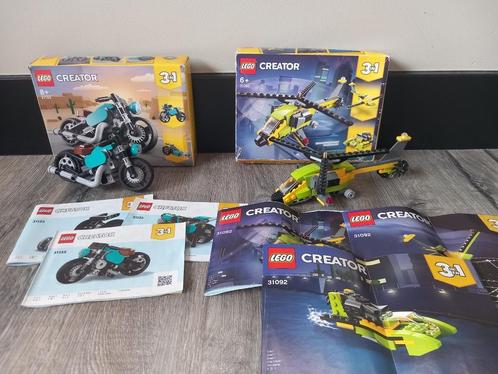 Lego Creator 3in1 - 31092 & 31135, Kinderen en Baby's, Speelgoed | Duplo en Lego, Zo goed als nieuw, Lego, Complete set, Ophalen of Verzenden