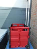 boodschappenkrat opvouwbaar, Doe-het-zelf en Verbouw, Kratten en Dozen, Ophalen, Opvouwbaar, Minder dan 50 cm, Zo goed als nieuw