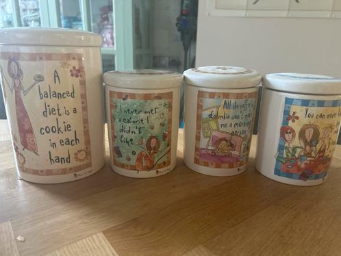 Johnson Brothers  Born to shop Voorraadpotten & Tea for One, Huis en Inrichting, Keuken | Servies, Zo goed als nieuw, Overige typen
