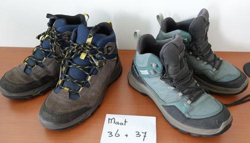 bergschoenen maat 36  MH 500  en 37  MH 100WTP (nog prima ), Sport en Fitness, Bergsport en Wandelen, Zo goed als nieuw, Schoenen
