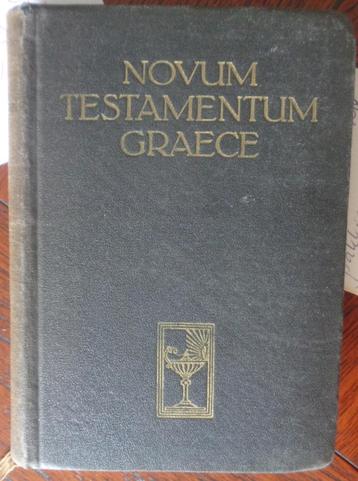 NOVUM TESTAMENTUM GRAECE (1949) beschikbaar voor biedingen