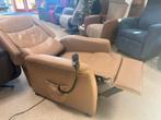 Hukla relax sta op stoel relaxfauteuil gratis bezorgd, Verzenden, Zo goed als nieuw, Leer