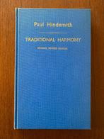 Hindemith – Traditional harmony : Book 1 (2nd, rev. ed.), Ophalen of Verzenden, Zo goed als nieuw, Paul Hindemith, Overige onderwerpen
