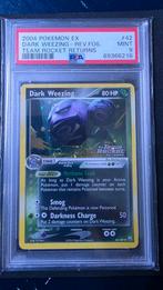 Dark Weezing 2004 EX Team Rocket Returns PSA 9, Ophalen of Verzenden, Zo goed als nieuw, Losse kaart, Foil