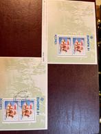 Açores Europa 81 Postzegels blok postfris en gestempeld, Ophalen of Verzenden, Gestempeld