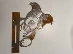 Metalen tuindecoratie hond Amerikaanse Staffordshire, Tuin en Terras, Tuinwanddecoratie, Verzenden, Nieuw