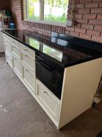 Keukenblok met oven / magnetron, Ophalen of Verzenden, Gebruikt, Graniet of Steen, Enkelwandige keuken
