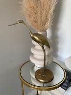 Messing kraanvogel - vintage, Verzamelen, Ophalen of Verzenden, Zo goed als nieuw, Dier