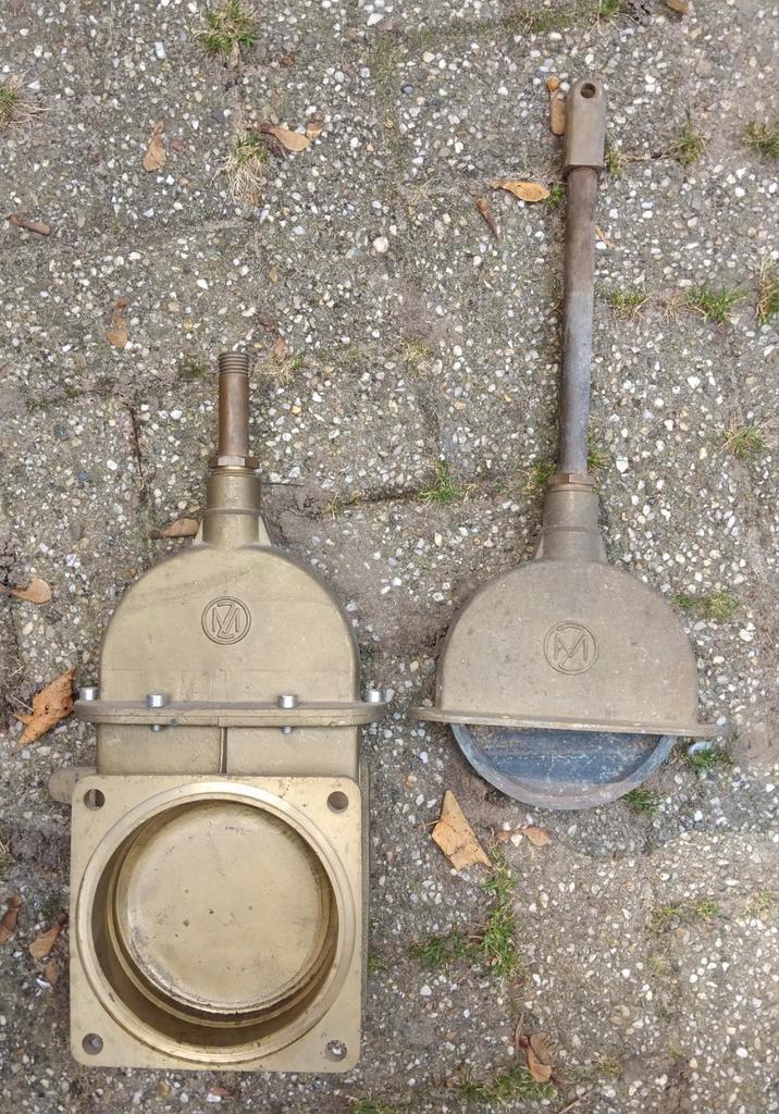 MZ Afsluiter 6 inch - Flensafsluiter incl extra bovenkap, Doe-het-zelf en Verbouw, Overige Doe-het-zelf en Verbouw, Nieuw, Ophalen of Verzenden