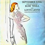 LP  LOTTE LENYA - September Song / Kurt Weill, Ophalen of Verzenden, Gebruikt, 12 inch, Overige typen