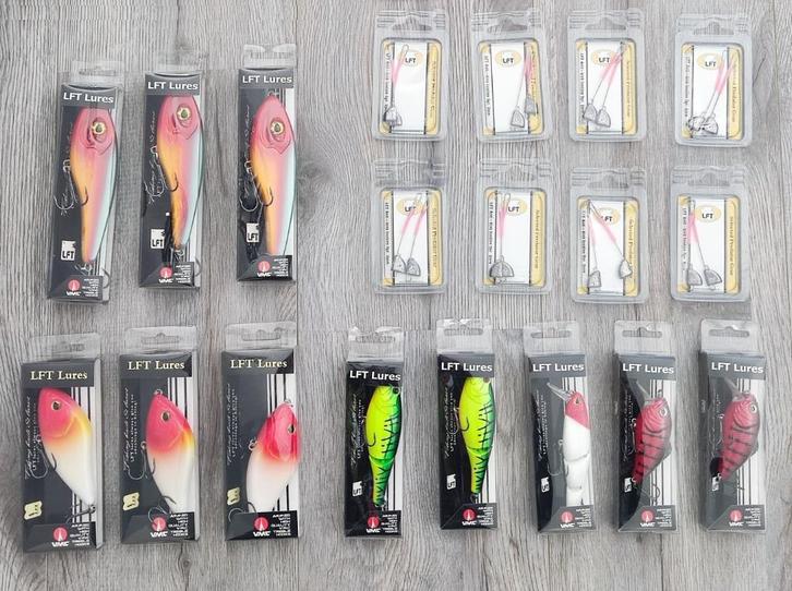 Partij 19x Stuks LFT Kunstaas - NIEUW !!, Watersport en Boten, Hengelsport | Roofvissen, Nieuw, Overige typen, Ophalen of Verzenden