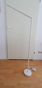 Vloerlamp/leeslamp - Lucide Bergamo - LED - dimbaar - wit, Huis en Inrichting, Lampen | Vloerlampen, Ophalen, Gebruikt, 100 tot 150 cm