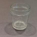 Medisch glazen maatbekertje met afbeelding esculaap, Ophalen of Verzenden