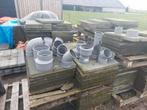 Diverse grotere pvc koppelingen met rubber manchet en lijm, Ophalen, Pvc, Overige typen, Nieuw