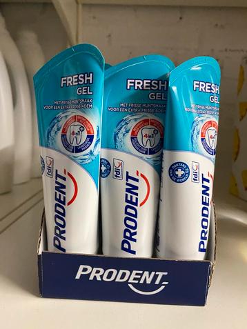 11 tubes prodent tandpasta beschikbaar voor biedingen