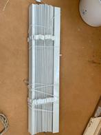 3x Luxaflex Hout Wit - 75cm Breed, Ophalen, Gebruikt, 50 tot 100 cm, Wit