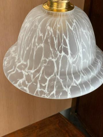 Vintage marmer look glazen lamp kapjes beschikbaar voor biedingen