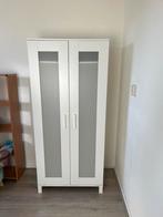 Brimnes kledingkast met twee deuren, Ophalen, Overige materialen, Gebruikt, 50 tot 100 cm