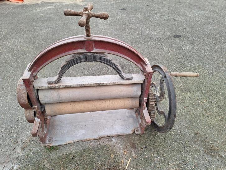antieke was mangel / wringer, Antiek en Kunst, Antiek | Gereedschap en Instrumenten, Ophalen