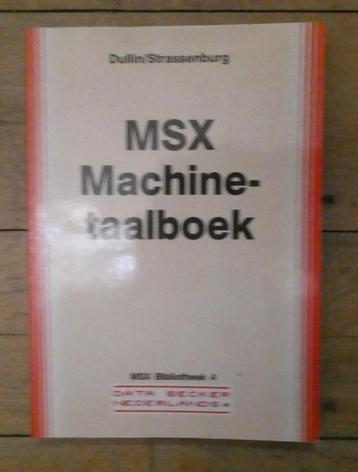 MSX Machinetaal Boek beschikbaar voor biedingen