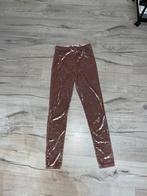 Velvet roze legging Maat S/M, Kleding | Dames, Zo goed als nieuw, Ophalen